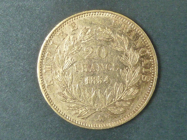 20 Frank 1854 A