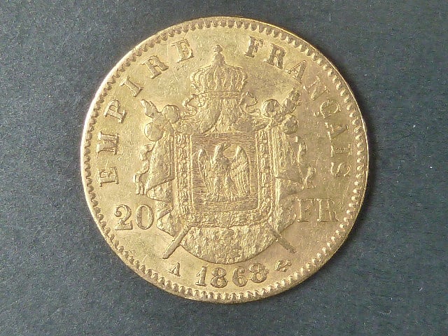 20 Frank 1868 A