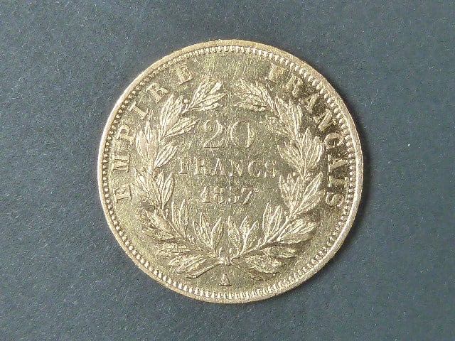 20 Frank 1857 A