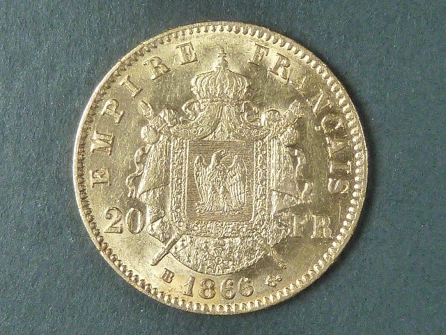 20 Frank 1866 BB
