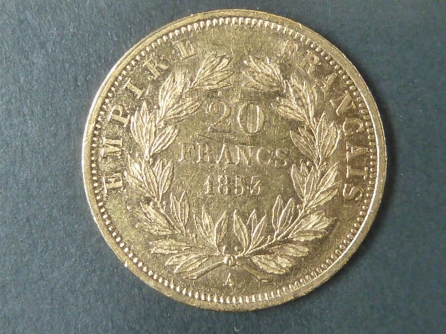 20 Frank 1853 A