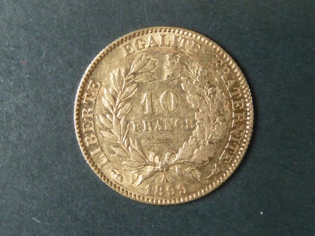 10 Frank 1899 A
