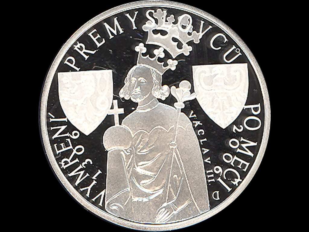 200 Kč 2006 700.výročí vymření Přemyslovců po meči