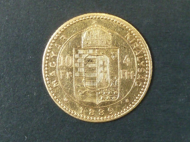 10 Frank 1889 K.B.