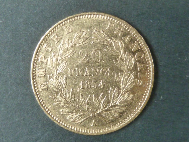 20 Frank 1854 A
