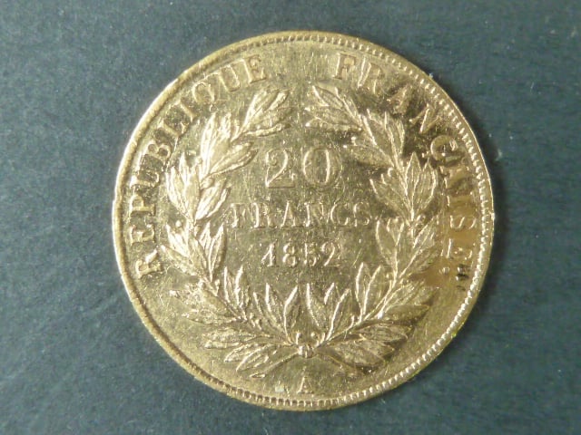 20 Frank 1852 A