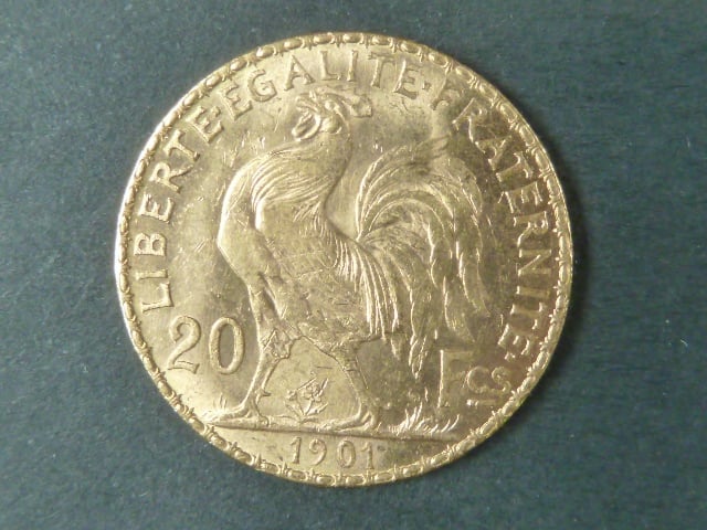 20 Frank 1901