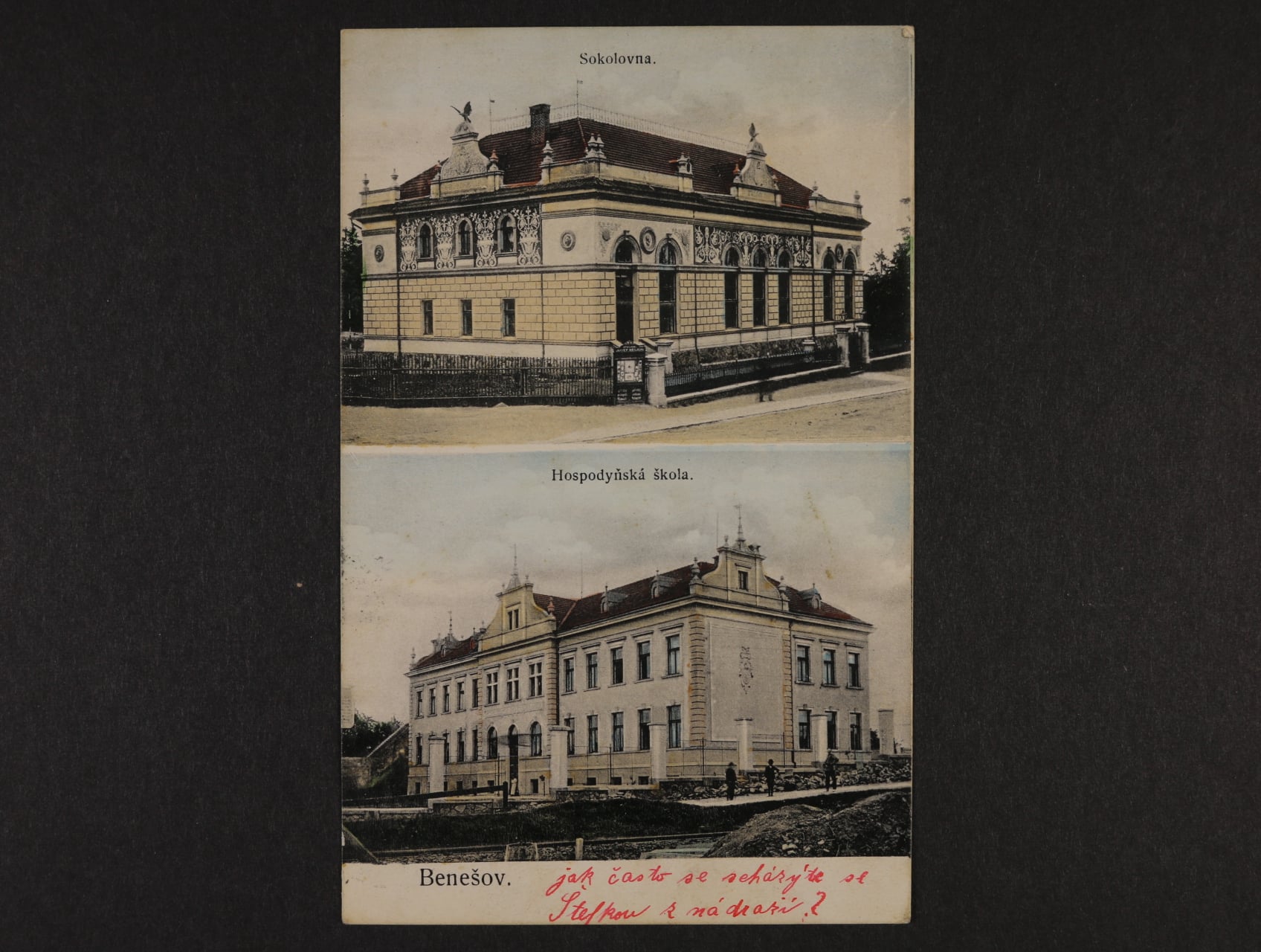 Benešov, prošlá 1909