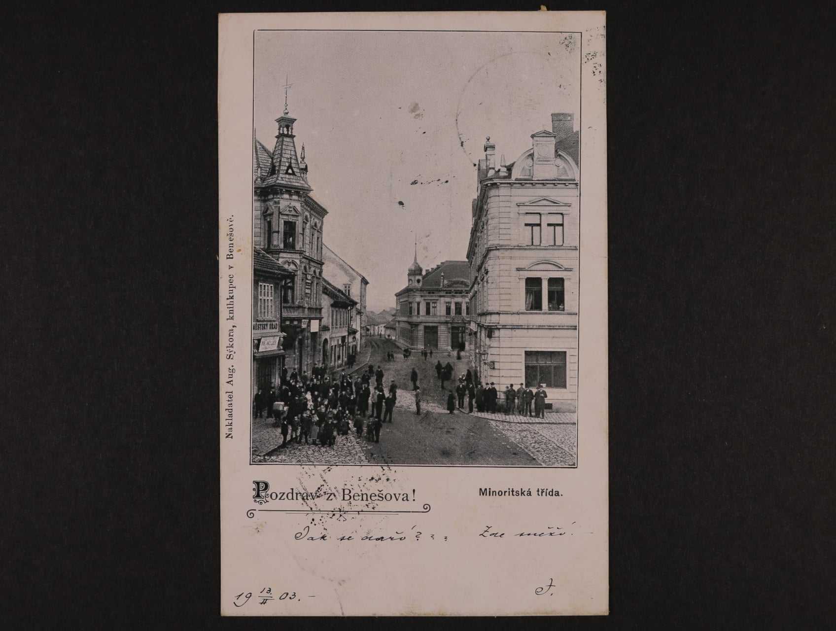 Benešov, prošlá 1903