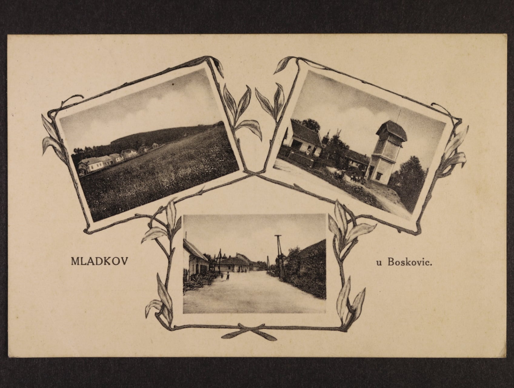 Mladkov okr. Blansko, prošlá 1942