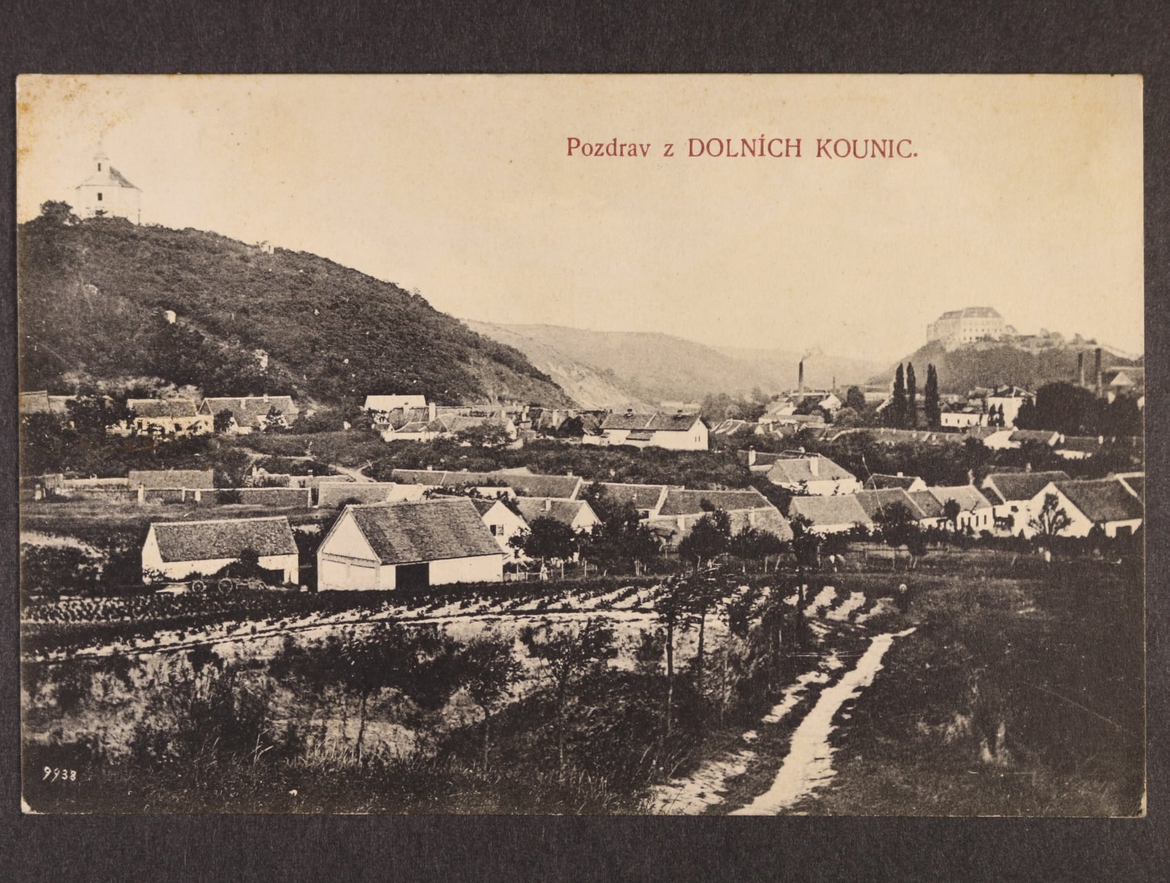 Dolní Kounice okr. Brno venkov, prošlá 1913