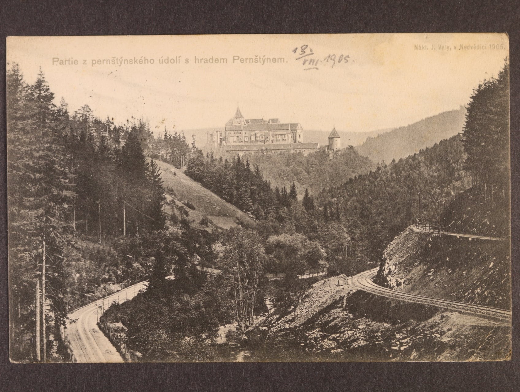 Pernštýn okr. Brno venkov, prošlá 1905
