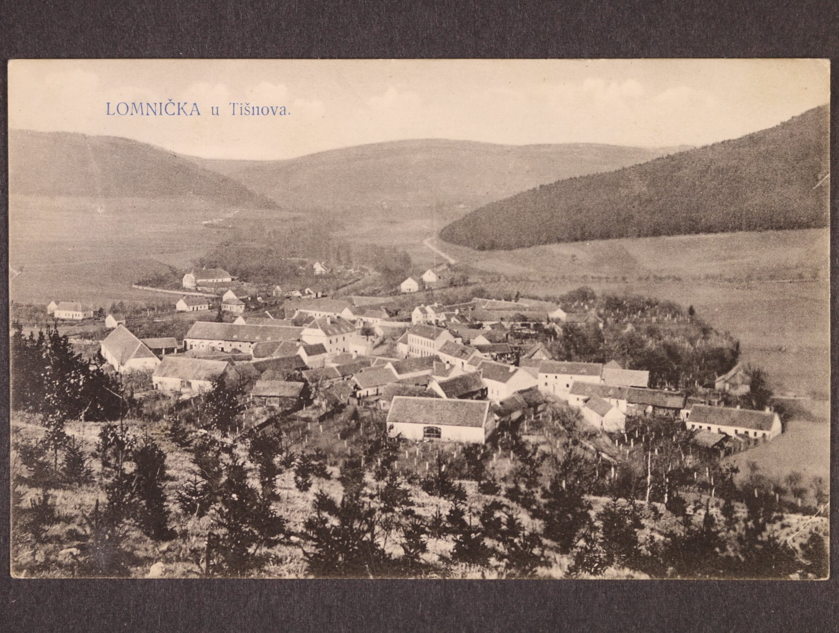 Lomnička okr. Brno venkov, prošlá cca 1913