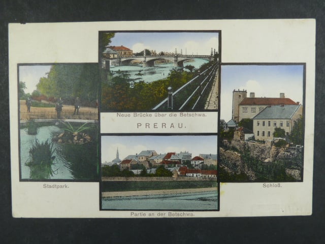 Přerov, bar. vícezáběrová pohl., prošlá
