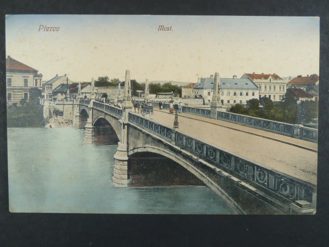 Přerov, bar. pohl., prošlá