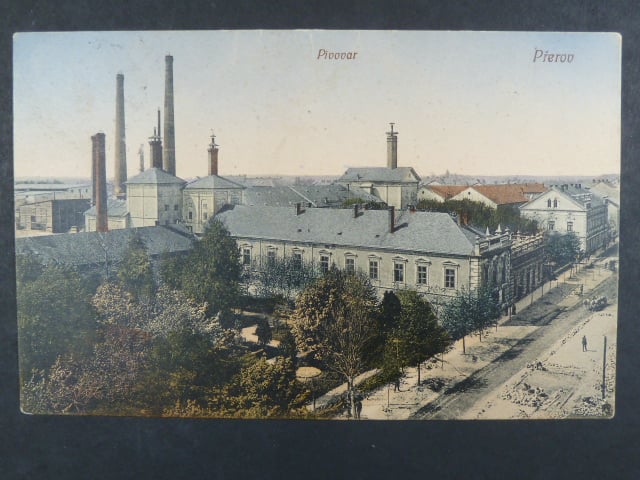 Přerov, bar. pohl. pivovar, prošlá