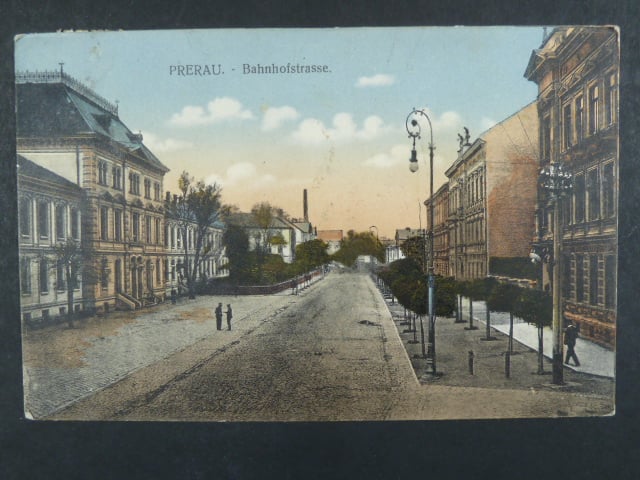 Přerov, bar. pohl. Bahnhofstrasse, prošlá