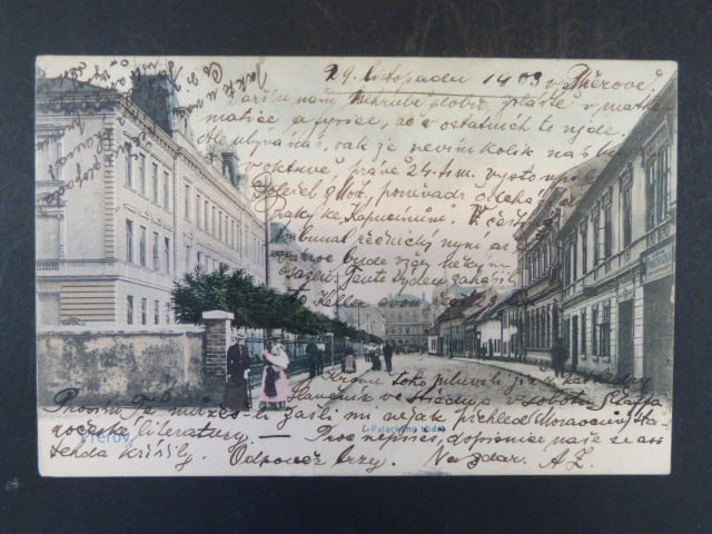 Přerov, bar. pohl. Palackého třída, prošlá