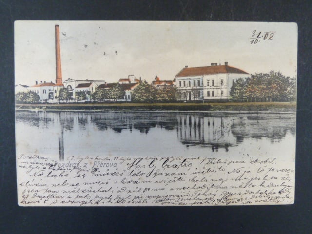 Přerov, bar. pohl. elektrárna, prošlá