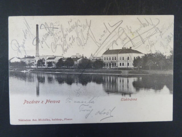 Přerov, čb. pohl. elektrárna, prošlá
