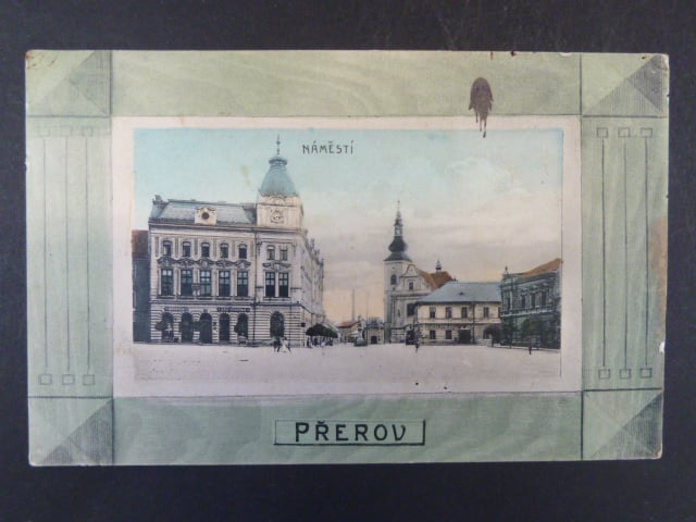 Přerov, bar. pohl. náměstí, prošlá
