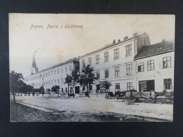 Přerov, čb. pohl. klášter, prošlá