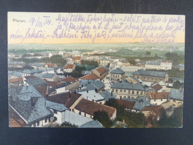 Přerov, bar. pohl., prošlá