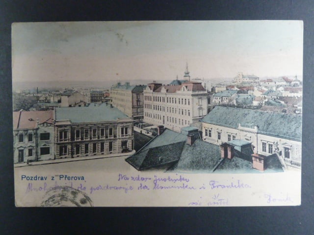 Přerov, bar. pohl., prošlá