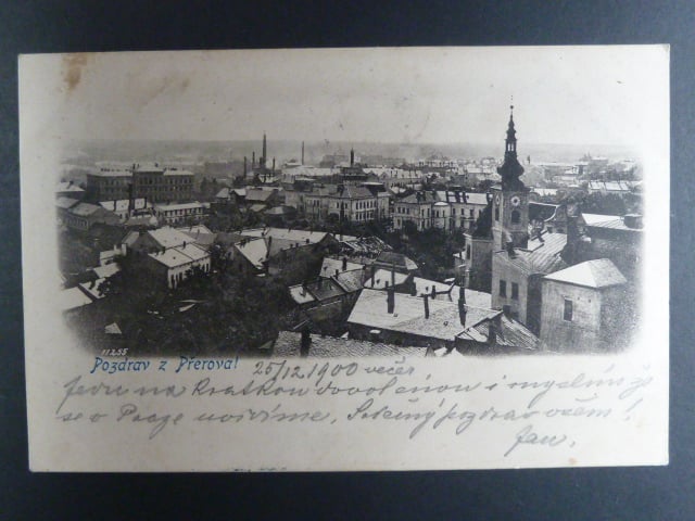 Přerov, čb. pohl., prošlá