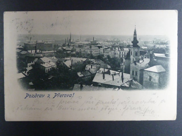 Přerov, čb. pohl., prošlá