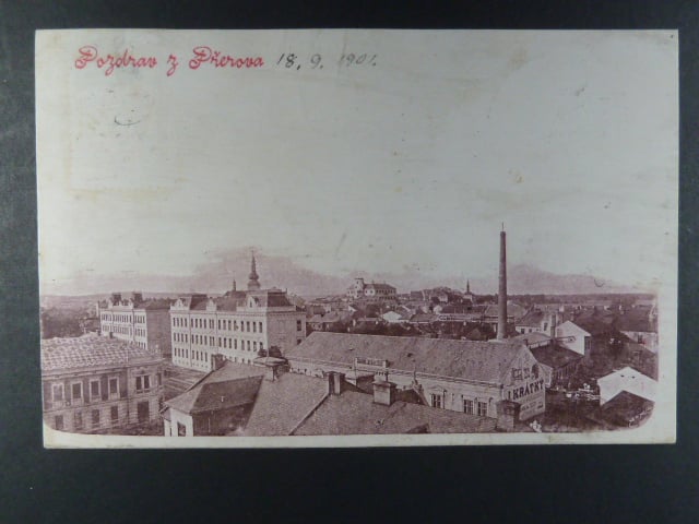 Přerov, čb. pohl., prošlá