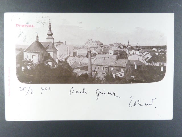 Přerov, čb. pohl., prošlá