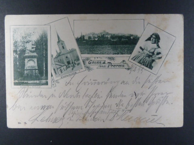 Přerov, čb. vícezáběrová pohl., prošlá 1899