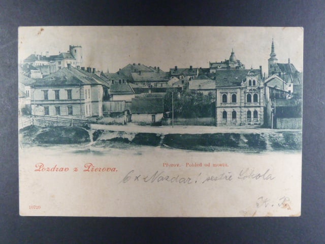 Přerov, čb. pohl., prošlá