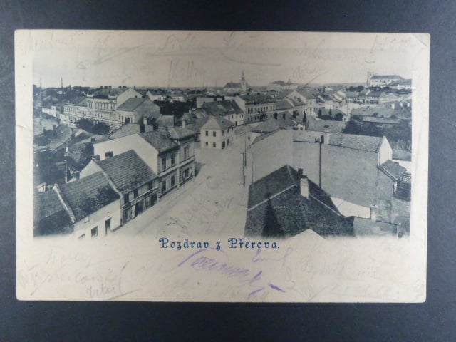 Přerov, čb. pohl., prošlá 1898