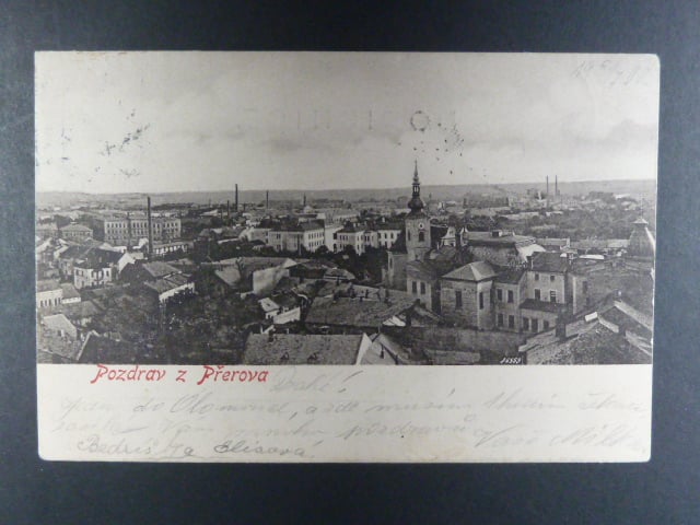 Přerov, čb. pohl., prošlá