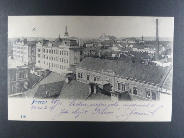 Přerov, čb. pohl., prošlá