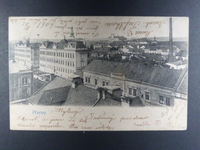 Přerov, čb. pohl., prošlá