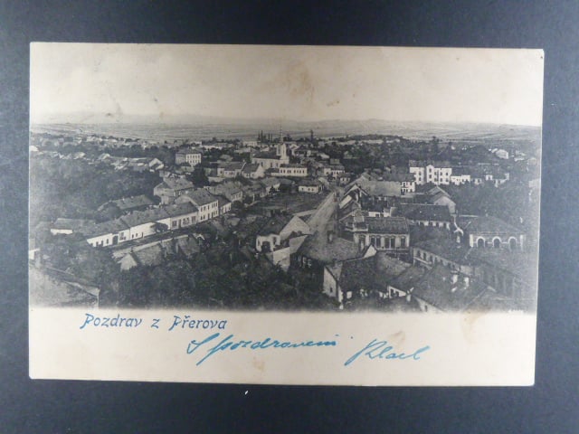 Přerov, čb. pohl., prošlá