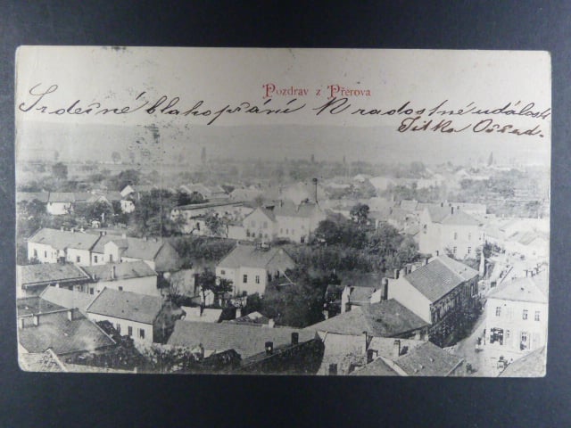 Přerov, čb. pohl., prošlá
