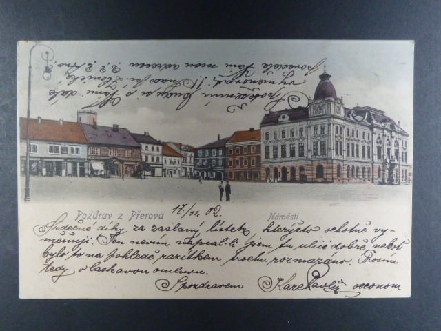 Přerov, bar. pohl. Náměstí, prošlá