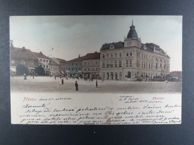 Přerov, bar. pohl. Náměstí, prošlá