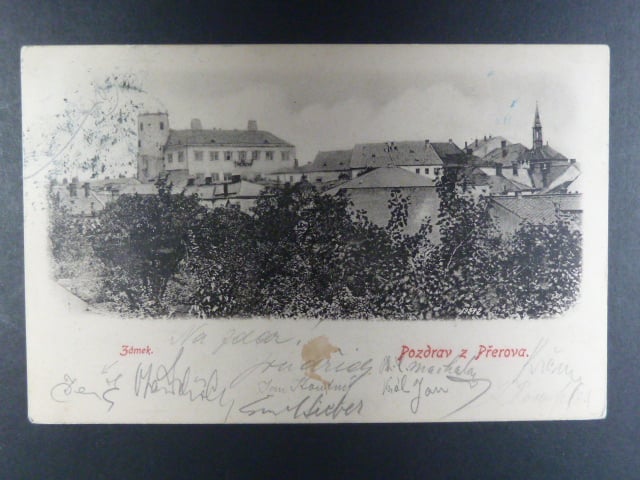 Přerov, čb. pohl., prošlá
