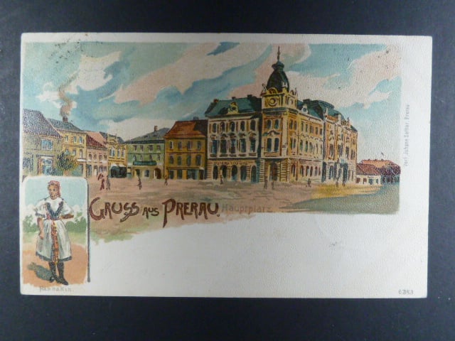Přerov, bar. pohl., prošlá 1899