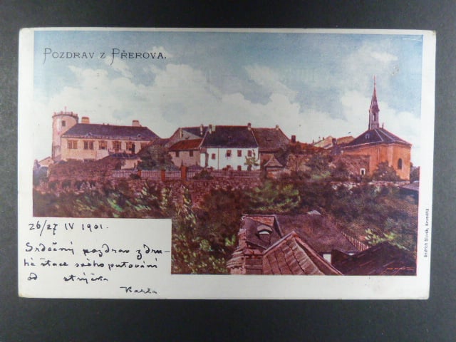 Přerov, bar. pohl., prošlá