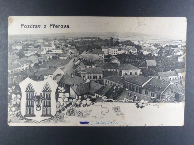 Přerov, čb. pohl., prošlá