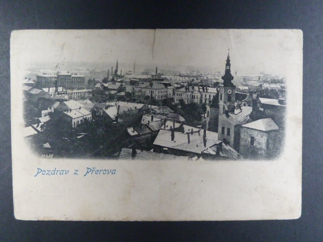 Přerov, čb. pohl., prošlá