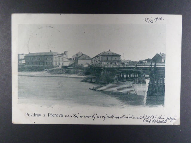 Přerov, čb. pohl., prošlá