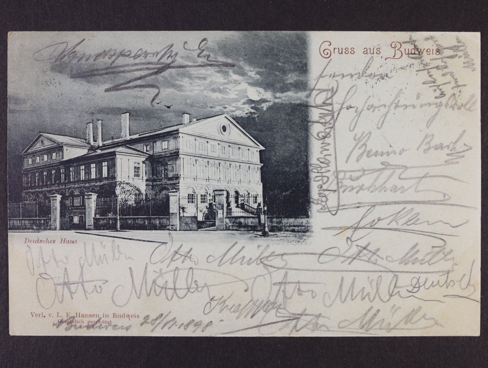 České Budějovice, prošlá 1898