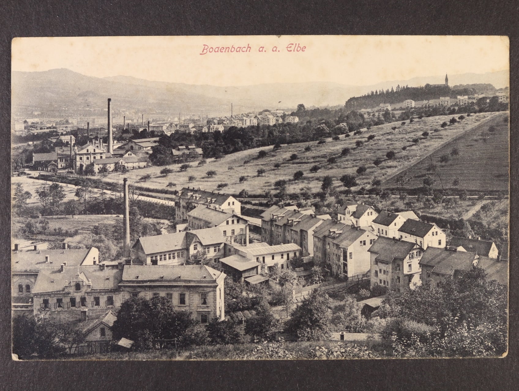 Podmokly, Děčín, prošlá 1908